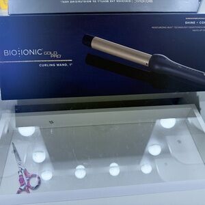 Bio Ionic Gold Pro Curling Wand - Black and Gold